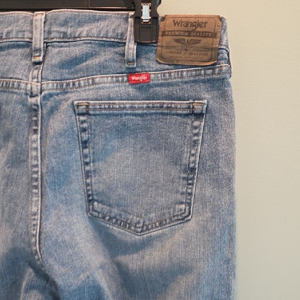 Wrangler NWT Five Star Premium Denim Flex //Men's Regular Fit 34 × 29 - Picture 6 of 11